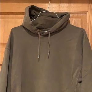JCrew vintage Green Medium tall hoodie